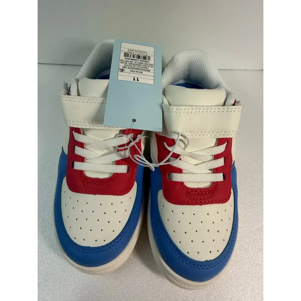 NWT Cat & Jack Child’s Size 11 Jaid Sneakers MultiColor